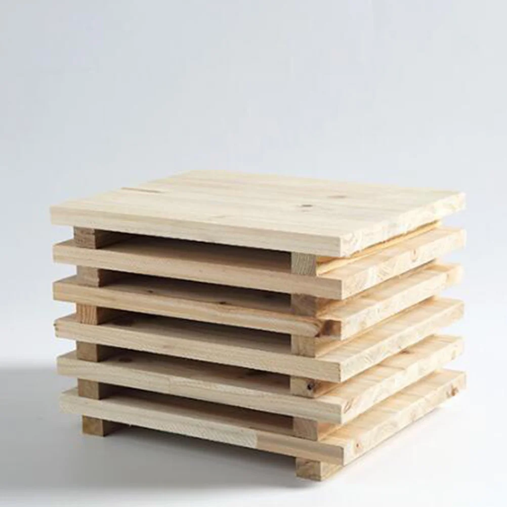 

Solid Wood Board 24X30Cm Natural Clay Sculpture Tool Durable Pottery Cutting Masonry Workbench For Handmade Woodworking