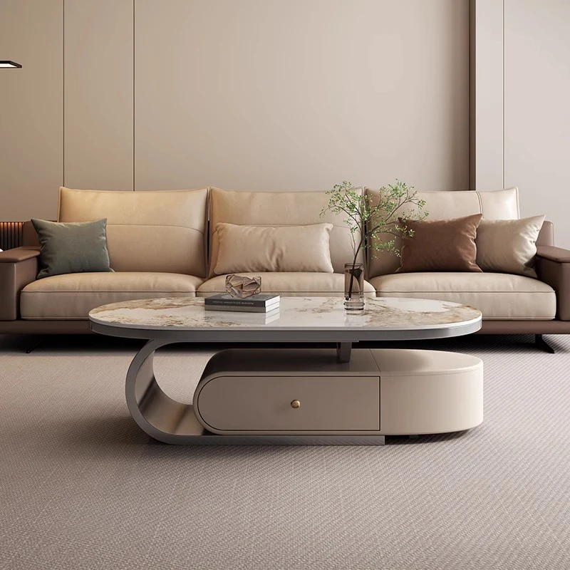 

Luxury Aesthetic Coffee Table Design Unique Display Creative Coffee Tables Delicacy Storage Mesa De Centro Living Room Furniture