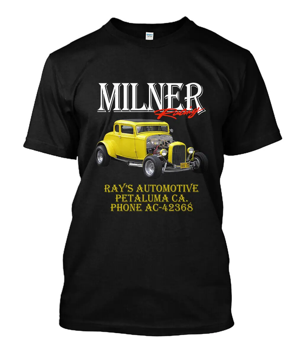 Limited New Milner's '32 Deuce Coupe 1 MAN WOMAN T Shirt Size S to 5XL