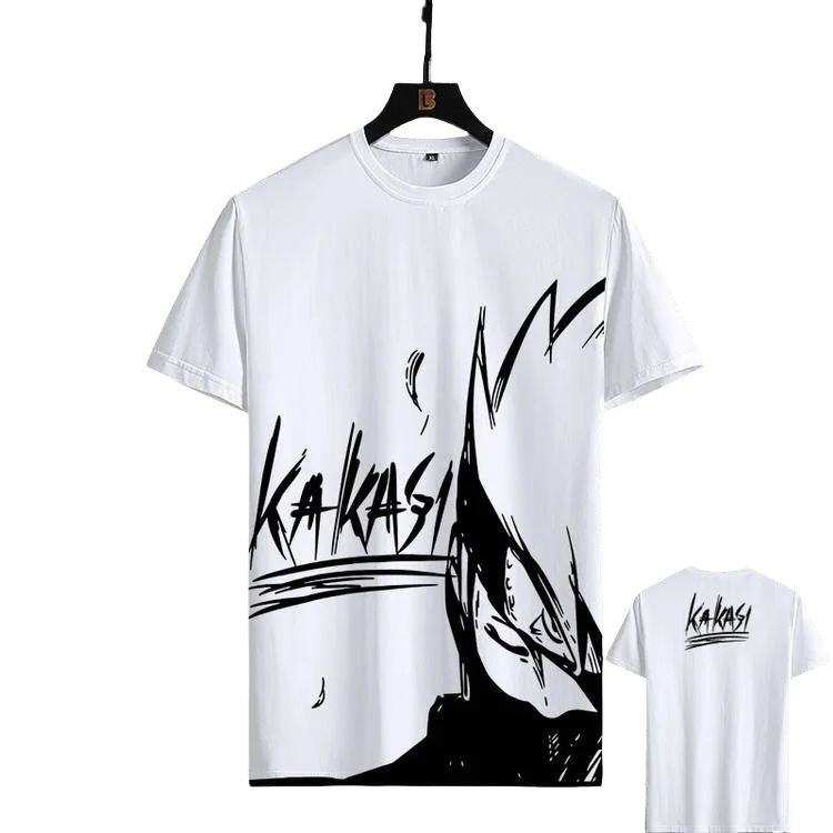 

«Аниме Наруто» Футболка с 3D принтом для взрослых, мужчин, женщин, детей, спортивная одежда, повседневная, удобная и быстросохнущая.