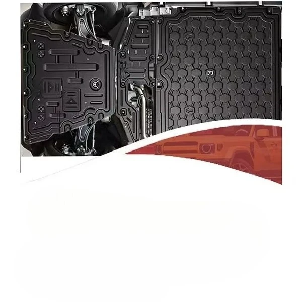Chassis Armor Skid Plate For Chery iCAR V27 Aluminum‑Magnesium Alloy Battery Motor Fuel Tank Protection Off‑Road Exterior Parts