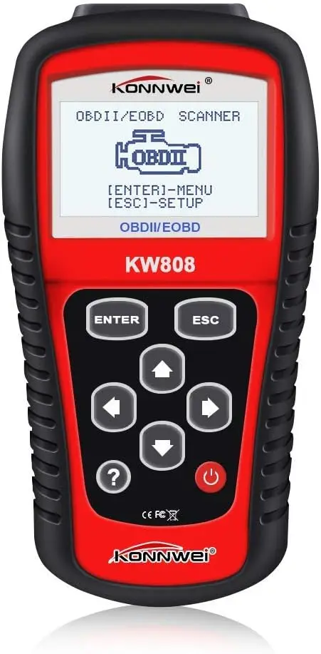 KW808 OBD2 الماسح الضوئي ، KW310