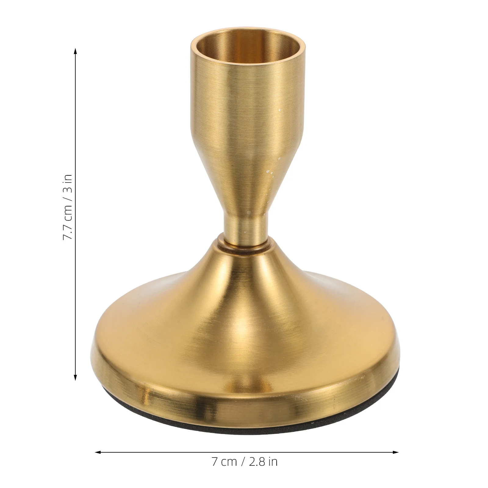 2 قطعة حامل الشمعدان القصير خمر المعادن تفتق حامل لسطح المكتب الجدول حفل زفاف ديكور حامل شمعدان قصير