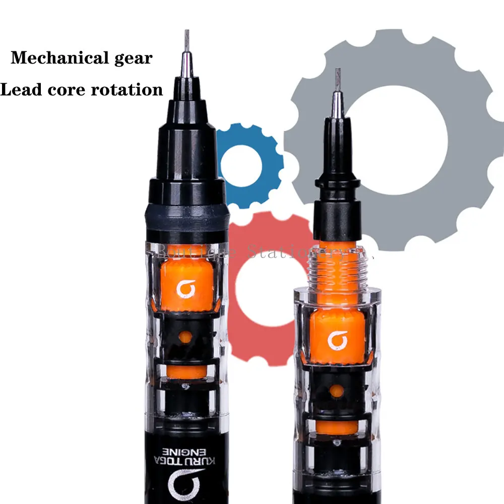 Uni Druck bleistift M5-452 Kuru Toga 0,5mm Nachfüllung rotierende Spitze einziehbare Zeichnung Kunst Briefpapier Schule liefert Lapices