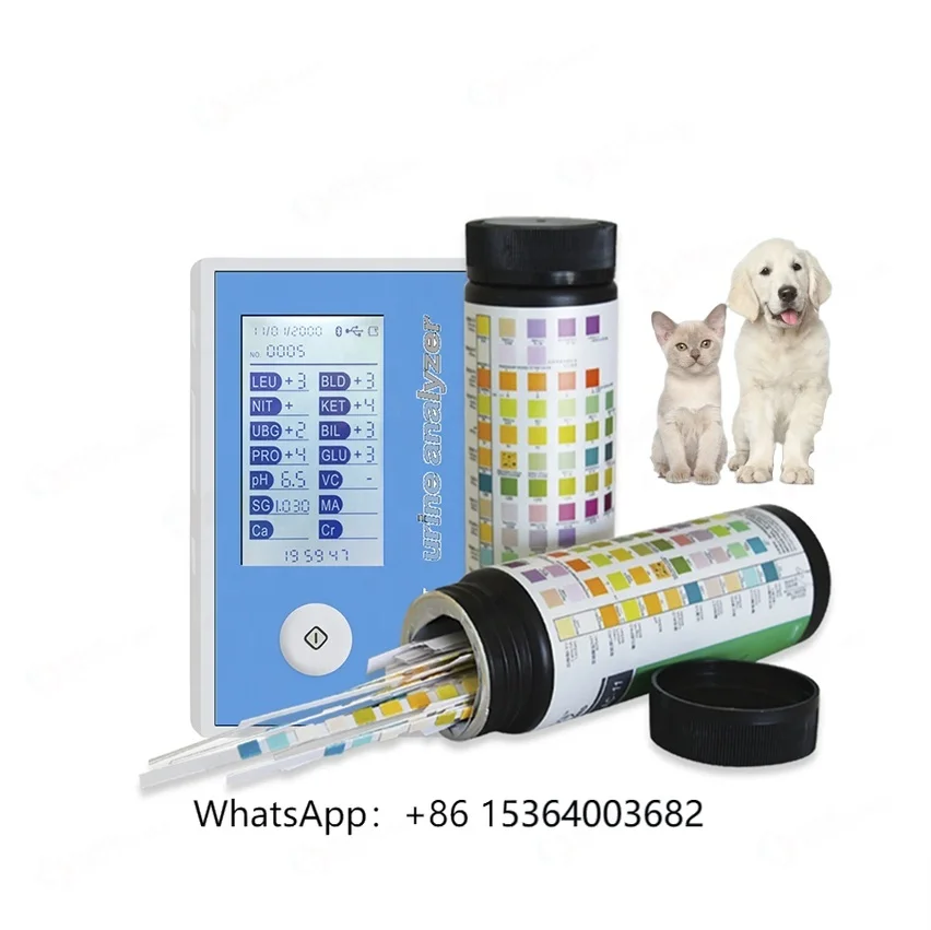 

14 Parameters 60 T/H Handheld Veterinary Urine Analyzer