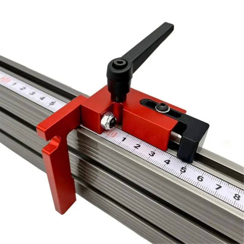 Точность Miter Track Stop Aluminum Track Caps просты для работы для деревообработки Y4QC