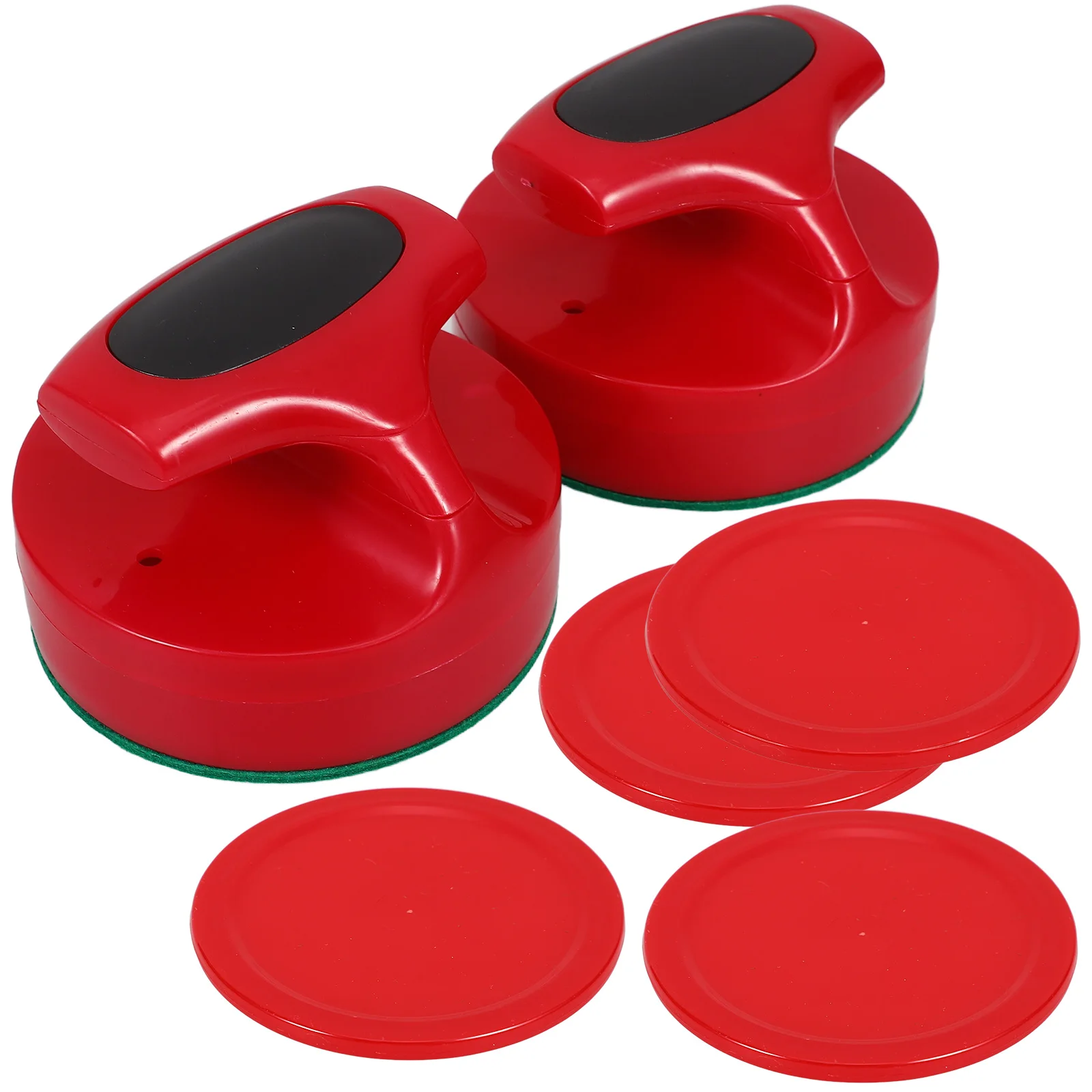 

1 set 1 Set Ice Accessories Replacement Pucks Pushers Plastic Hockey Tabletop Kit Party Supplies Fun Room Household Mini Ice