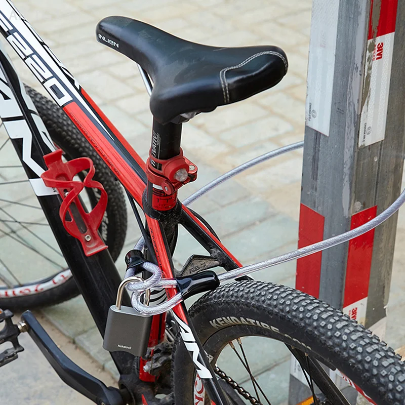 10 مللي متر 1.2 متر دراجة قفل سلك الدراجات قوي الصلب كابل قفل حبل مكافحة سرقة SHIDWJ #3