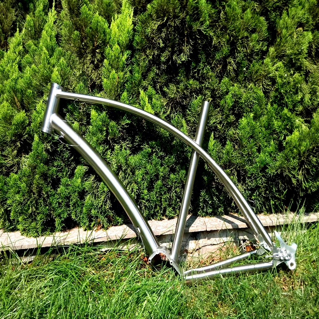 Popular Titanium Mountain Bicycle Frame With Pinion Gearbox