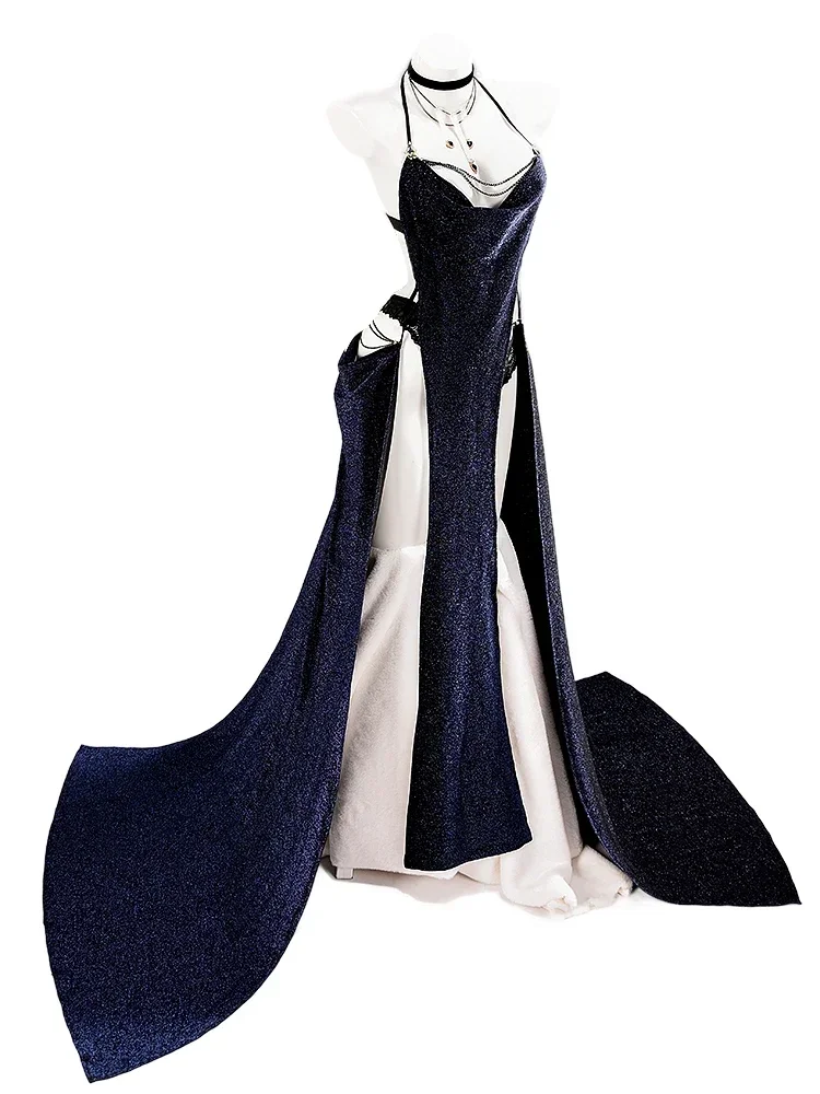 

2025 IJN Musashi Form Azur Lane Cosplay Costume Musashi Starlight Sexy Dress Halloween Costumes Women
