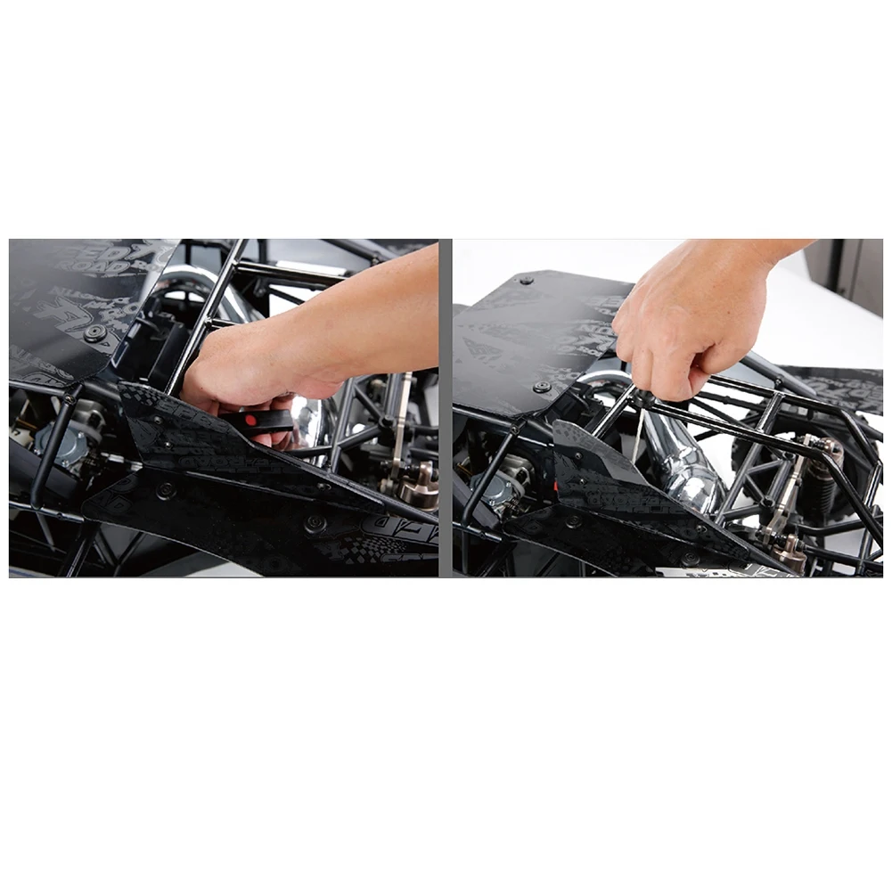 YSUN-Roll Cage Tail Fixed Bracket Stand For 1/5 Losi 5Ive T ROFUN ROVAN LT WLT Kingmotorx2 Rc Car