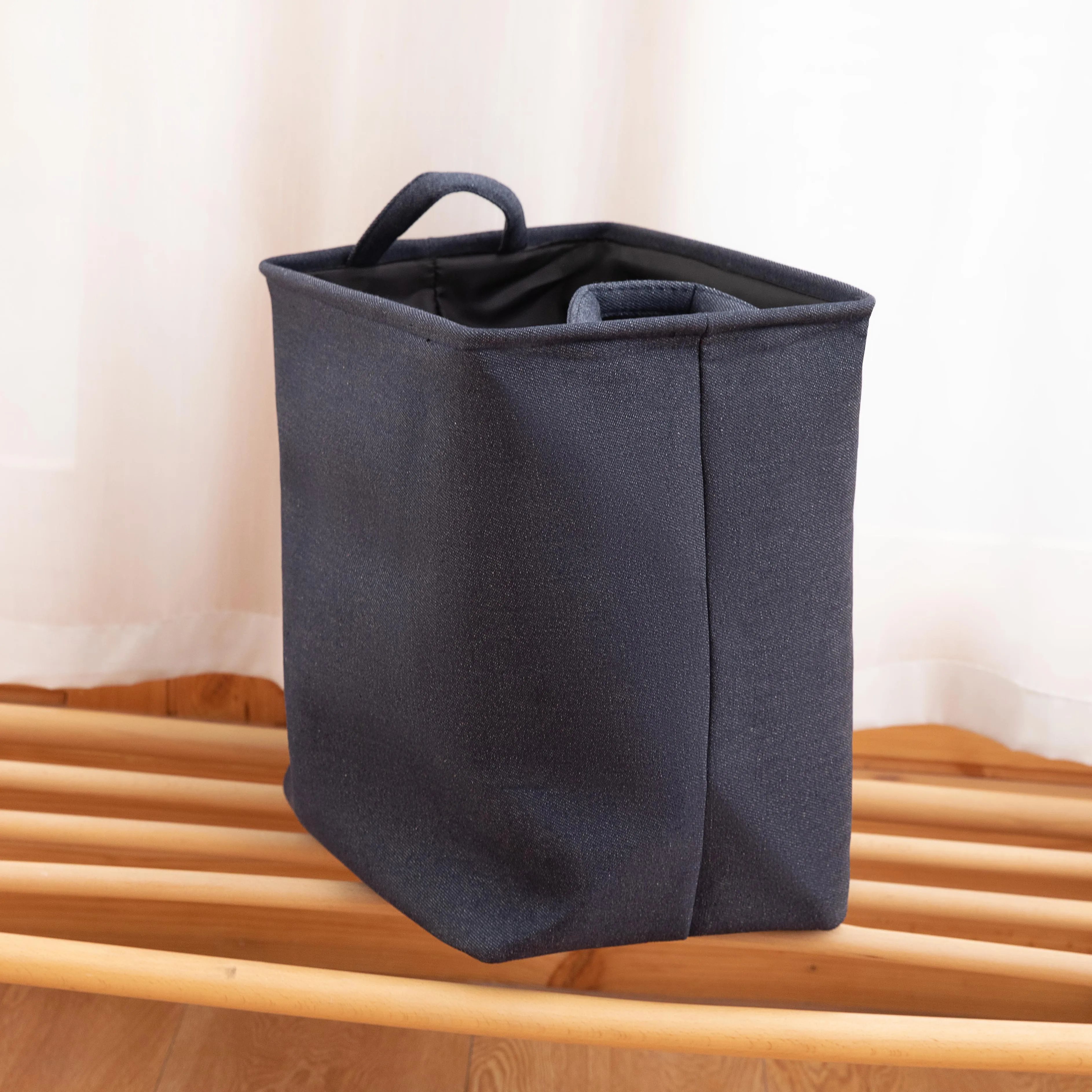 Portable Felt Handy Dirty Clothes Storage Basket Bathroom Laundry Basket Environment Living Room Kids Toy Clothes Baskets