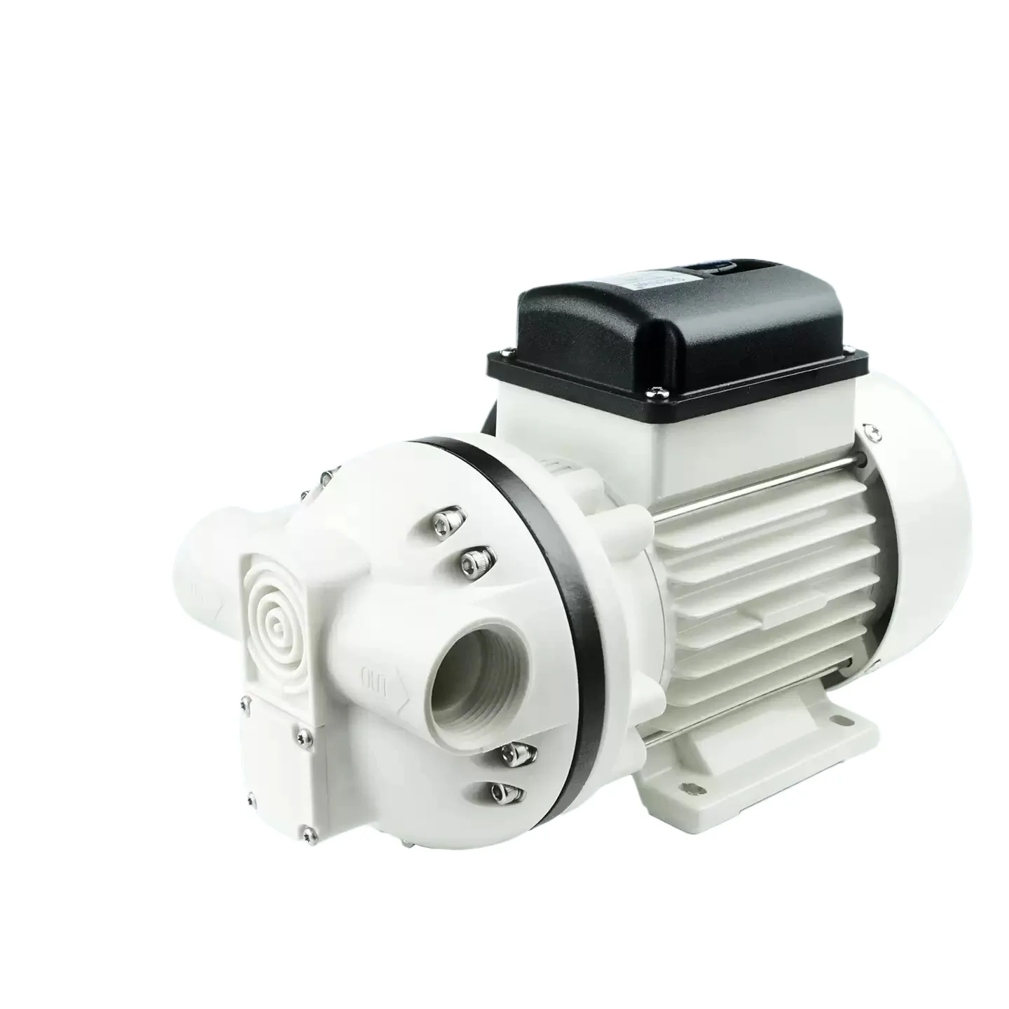 220V Electric Diaphragm Pump Acid Alkali Corrosion Resistant Urea Pump High Flow Chemical Self‑Priming Pump