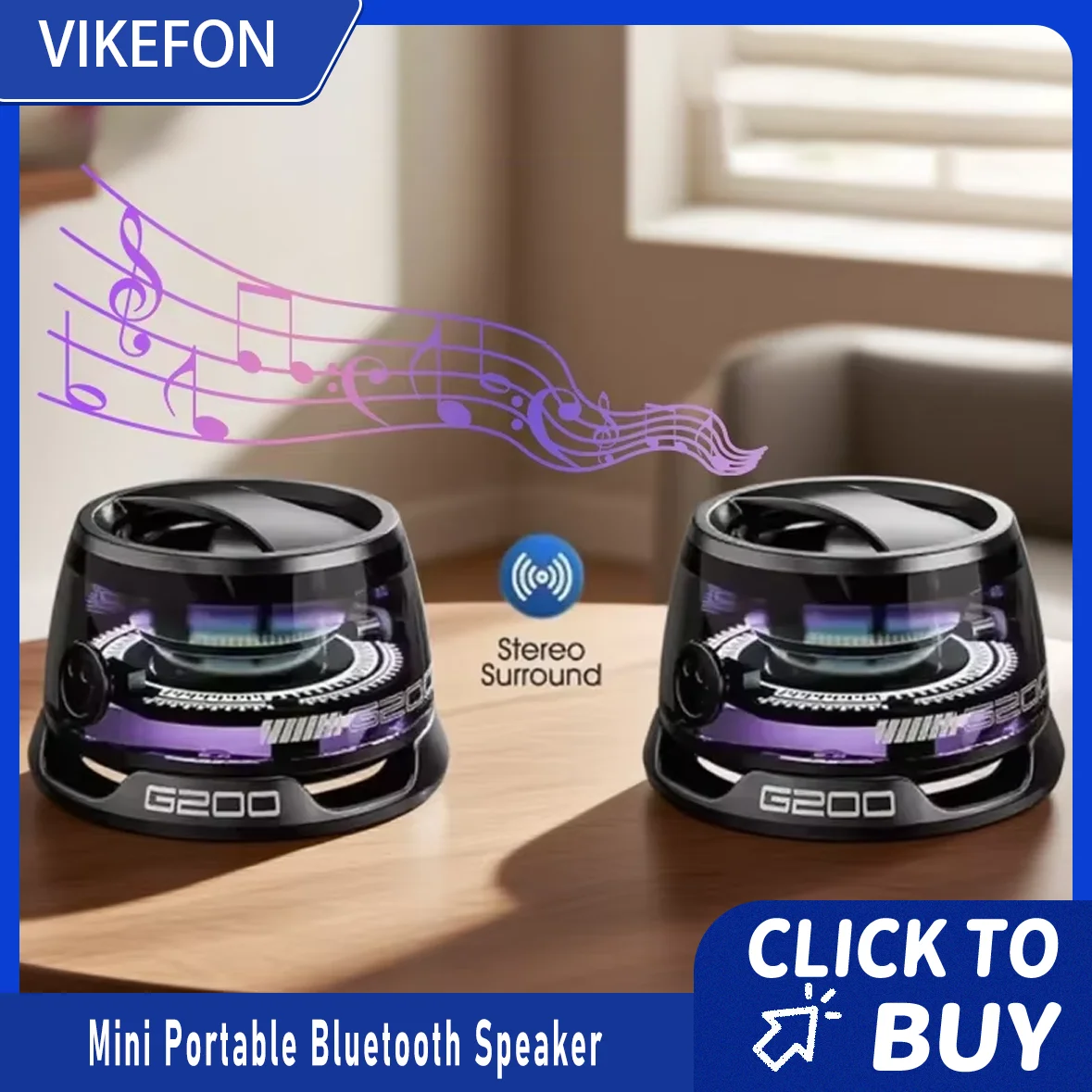 Mini alto-falante estéreo de viagem ao ar livre magnético bluetooth alto-falante sem fio portátil com luz colorida rgb e suporte do telefone para ios