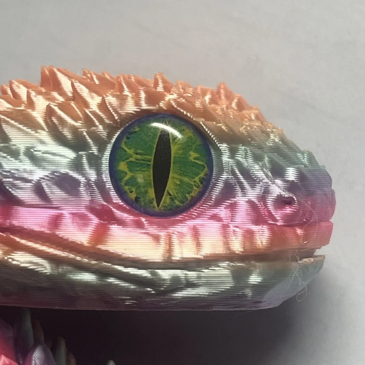 50pcs 3D printed animal models eye viper models simulated animal eyes demons cats dogs dolls handmade DIY fake eye stickers