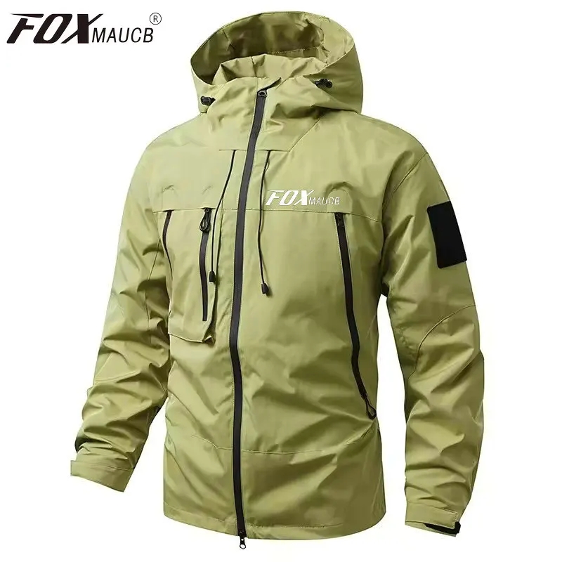 

FOXMAUCB Cycling Racing Jackets Waterproof MTB Jacket Motorcycle Bike Windbreaker Bicycle Clothing Cortavientos Ciclismo Hombre