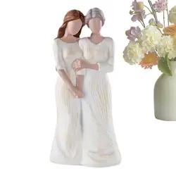 Mother Daughter Figurines Mother Daughter Hugging Statues Meaningful Family Moments Suitable For Home Bedroom Living Room