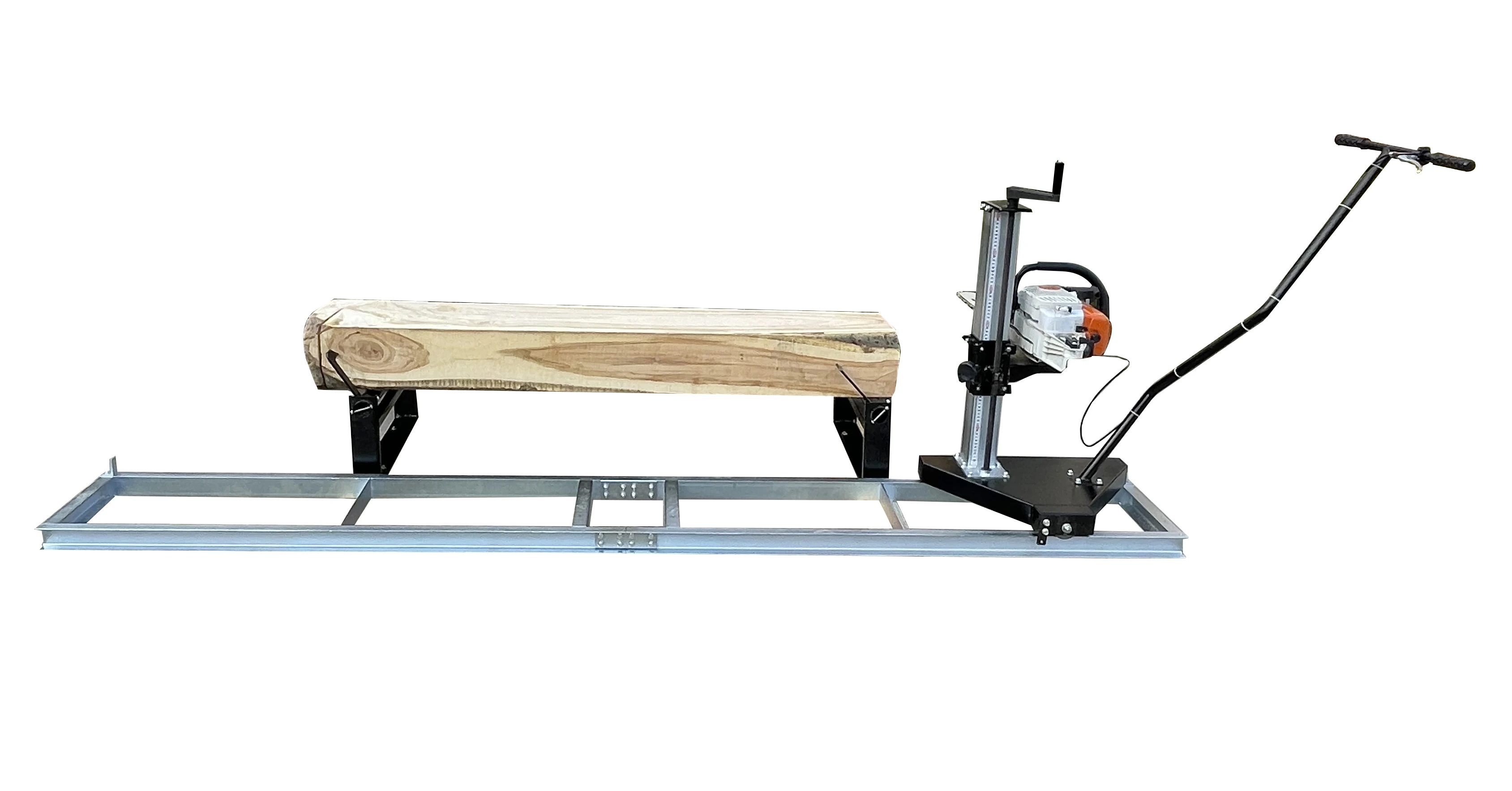 Chainsaw Mill Portable Log Saw Aluminum Steel Planking Lumber Wood Yard