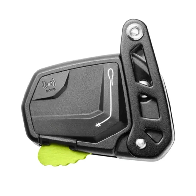 

Lightweight descender anti-drop function descender protector drop stopper