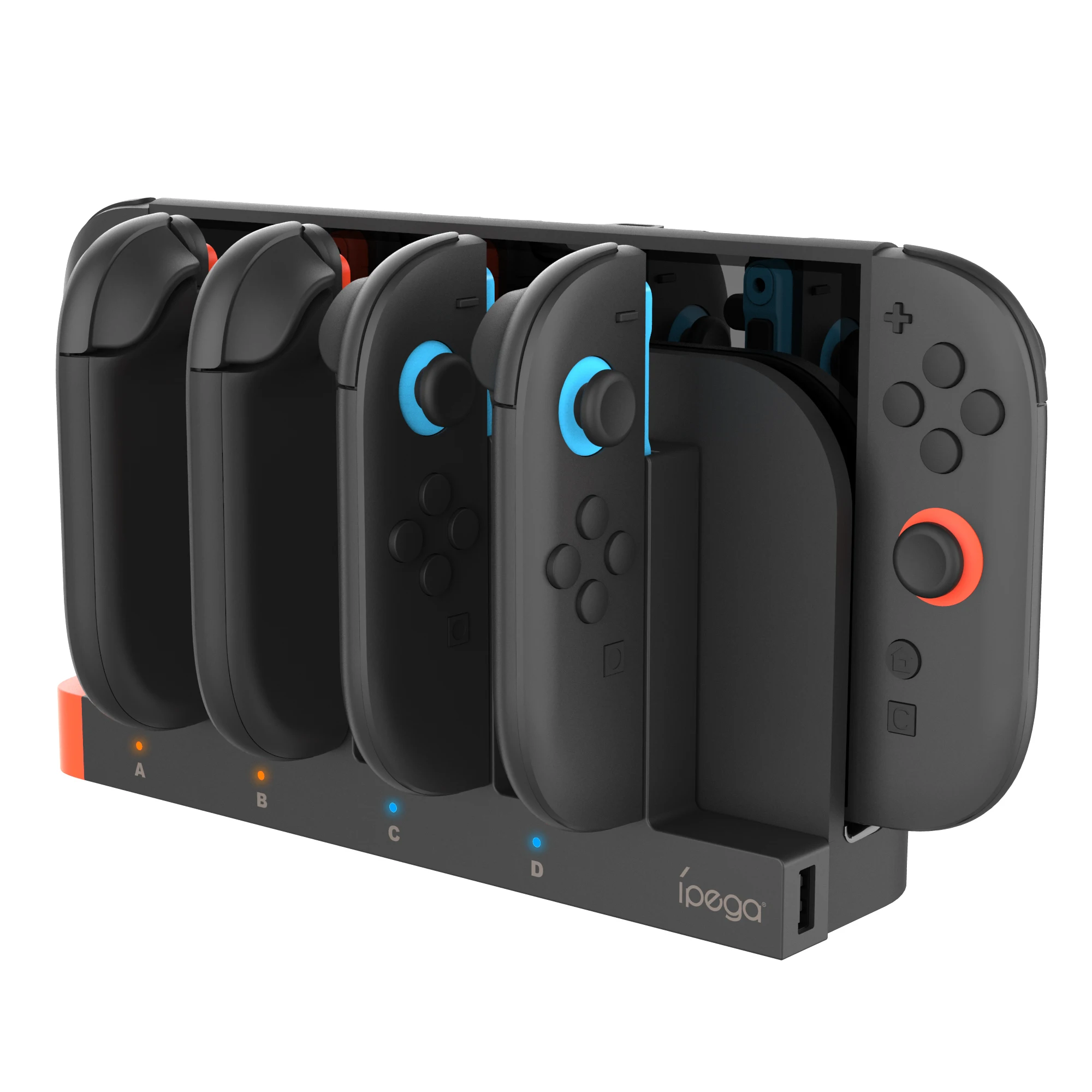 Лидер продаж, зарядная док-станция 4 в 1, для Nintendo Switch 2, контроллер Joy-pad, переключатель 2, игровые аксессуары