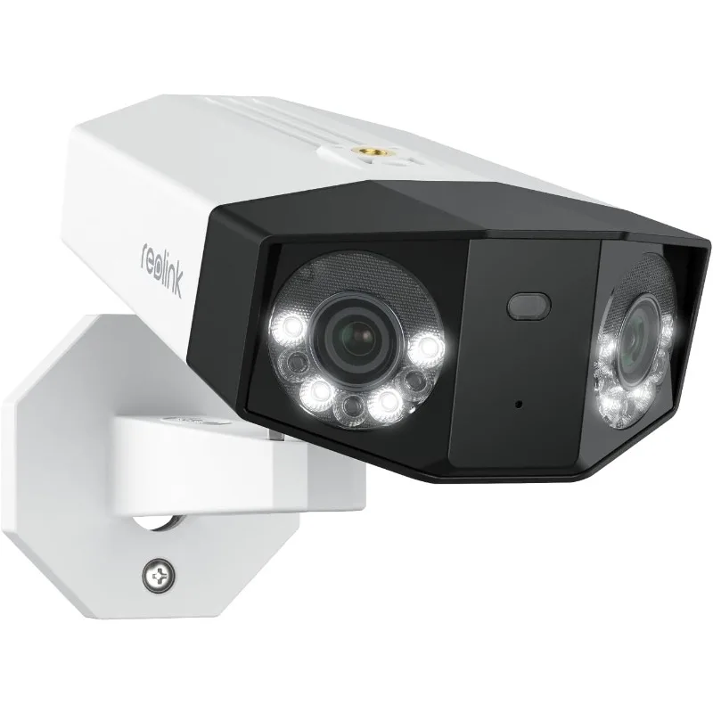 Duo 3 PoE 16MP UHD Dual-Lens PoE Security Camera with 180° Panoramic View, Motion Track, F1.6 Color Night Vision