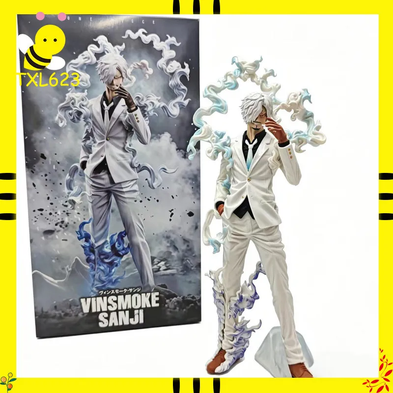 

New One Piece Nika Sanji 27cm Anime Action Figure Statue PVC Collectible Model Toy Desktop Ornament Boy Gift Hot 2026