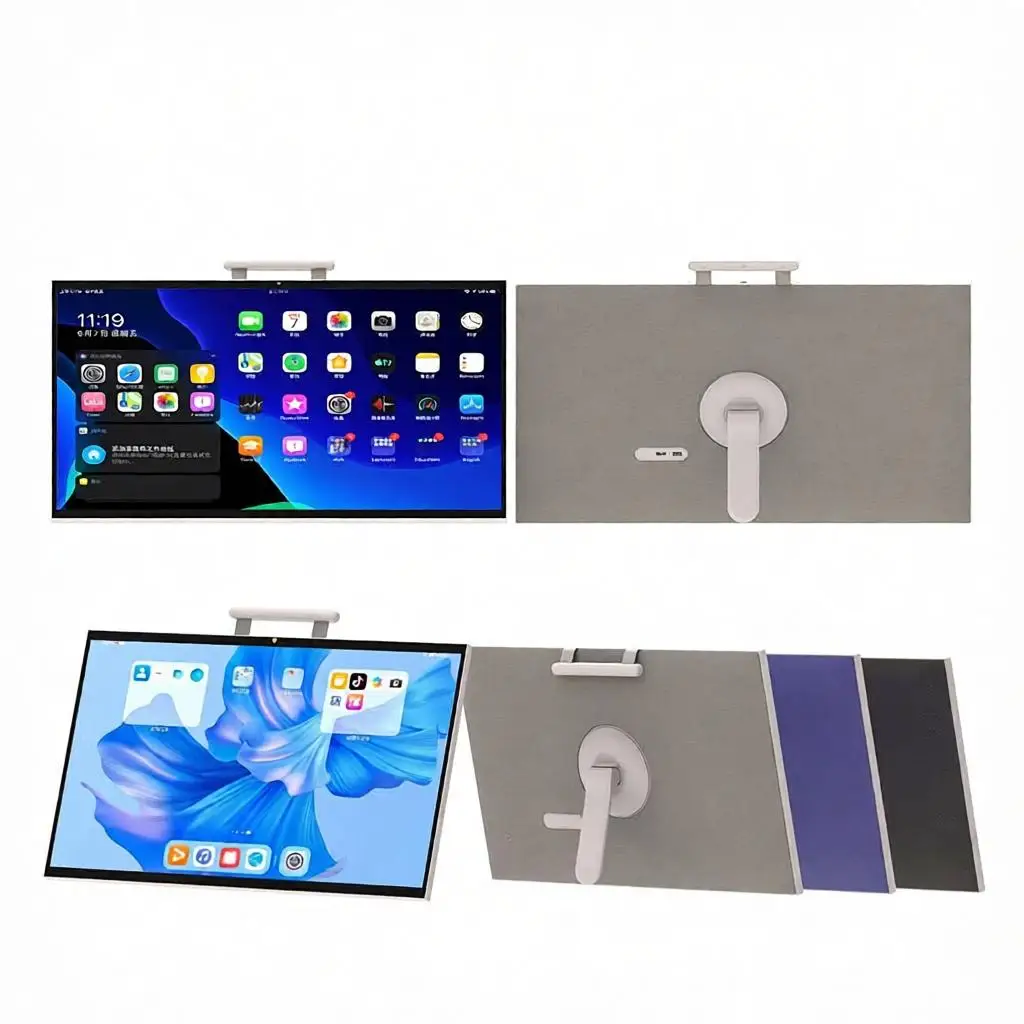 Mobile Android13 with Camera Smart Interactive Tablet Remote Control for Home Study Outdoor Portable Touchscreen Handheld TV