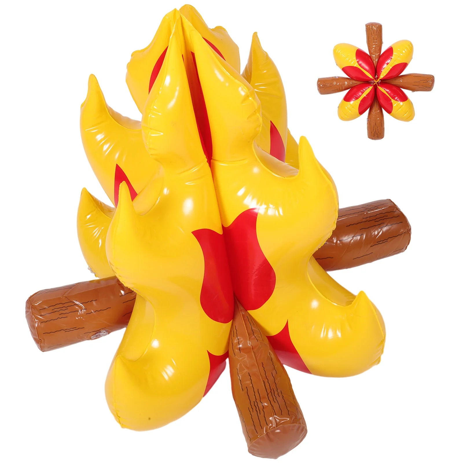 

Wear-resistant Inflatable Campfire Compact Prop Kids Supply Toy Interesting Blaze Toys