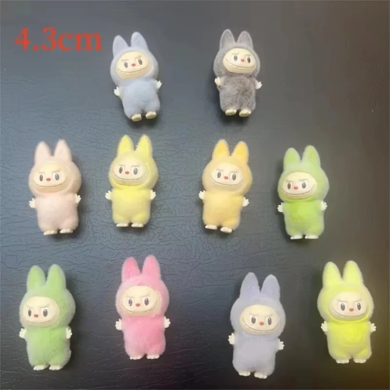 New Mini Labubu Standing And Sitting Posture Doll Cute Toy Desktop Decoration Model Ornaments Christmas  Gifts Randomly Send