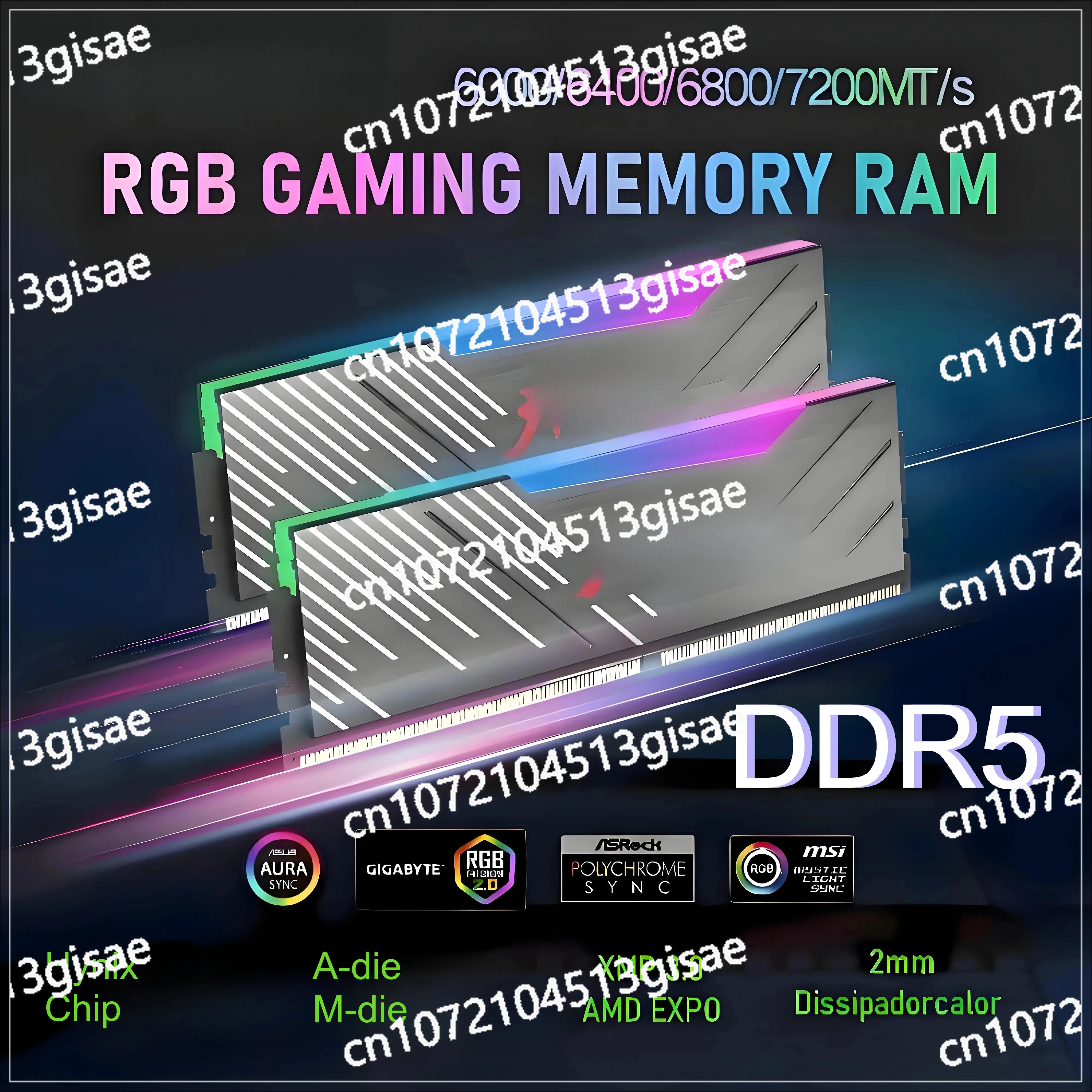High Speed DDR5 RAM 16GB×2 32G - огляд і ціна Ddr5 Rgb Ram
