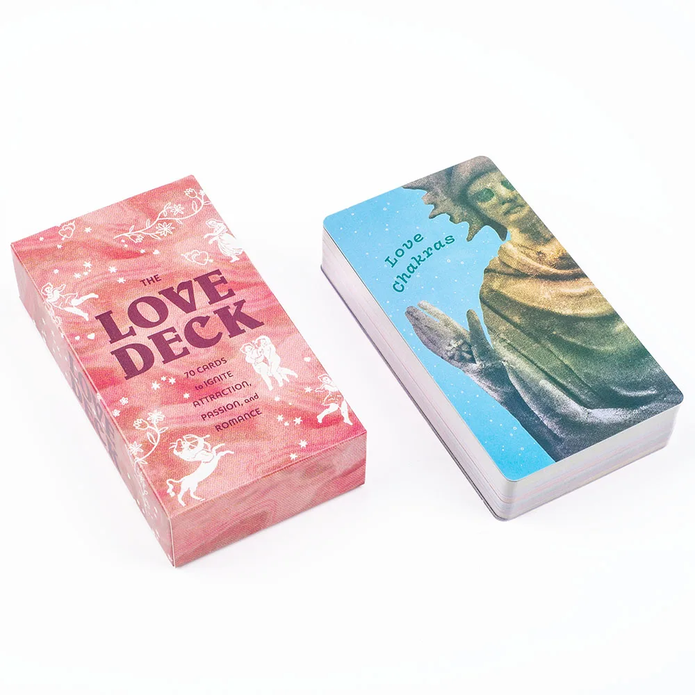 Cartas de Tarot The Love Deck, 70 piezas, edición de adivinación, visión en inglés, baraja para fiestas, juegos de mesa de precognición