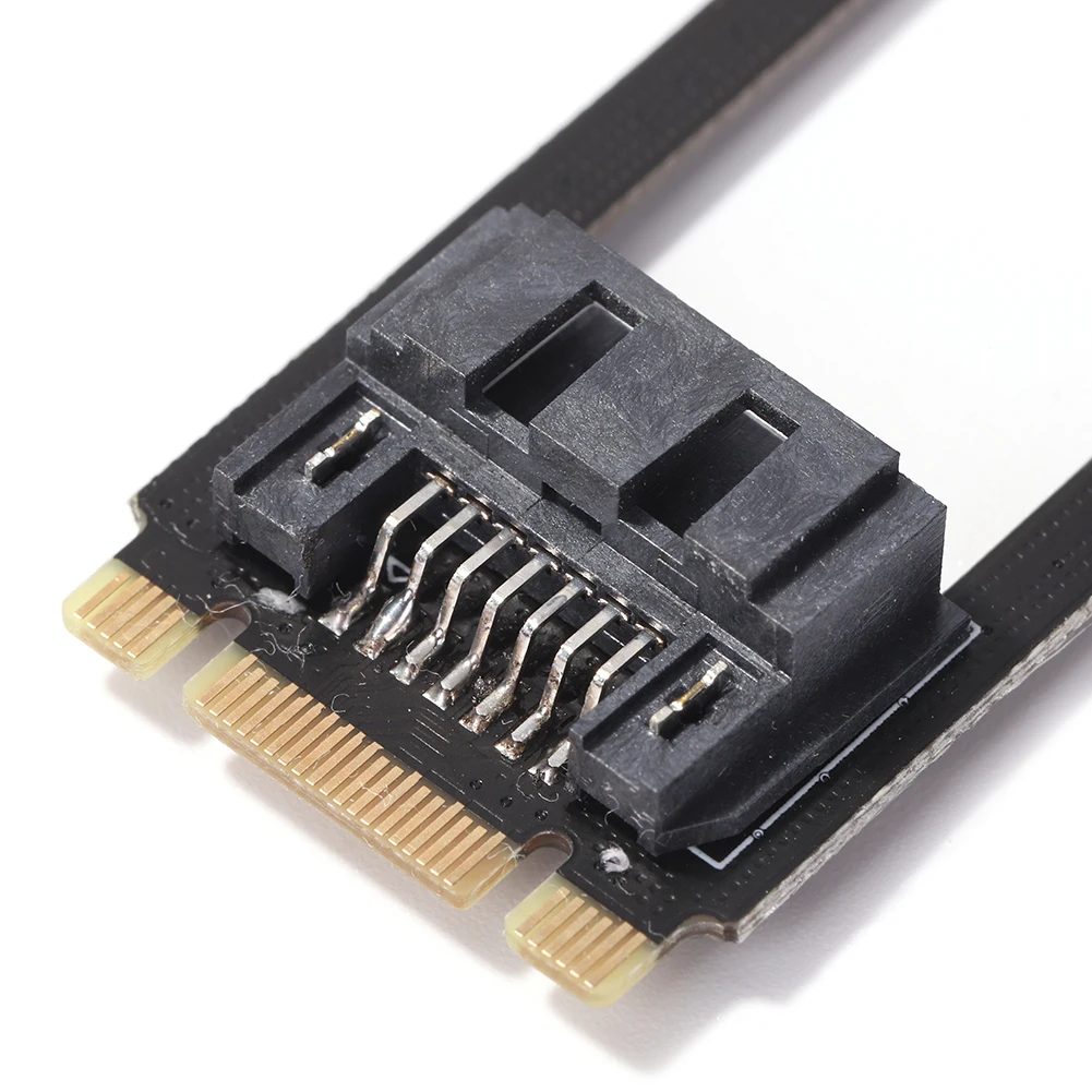 

M.2 B-M Key to SATA3.0 Riser Card Replacement M.2 NGFF to SATA3.0 7 Pin Adapter Board Card for WinXP/2003/Vista/2008