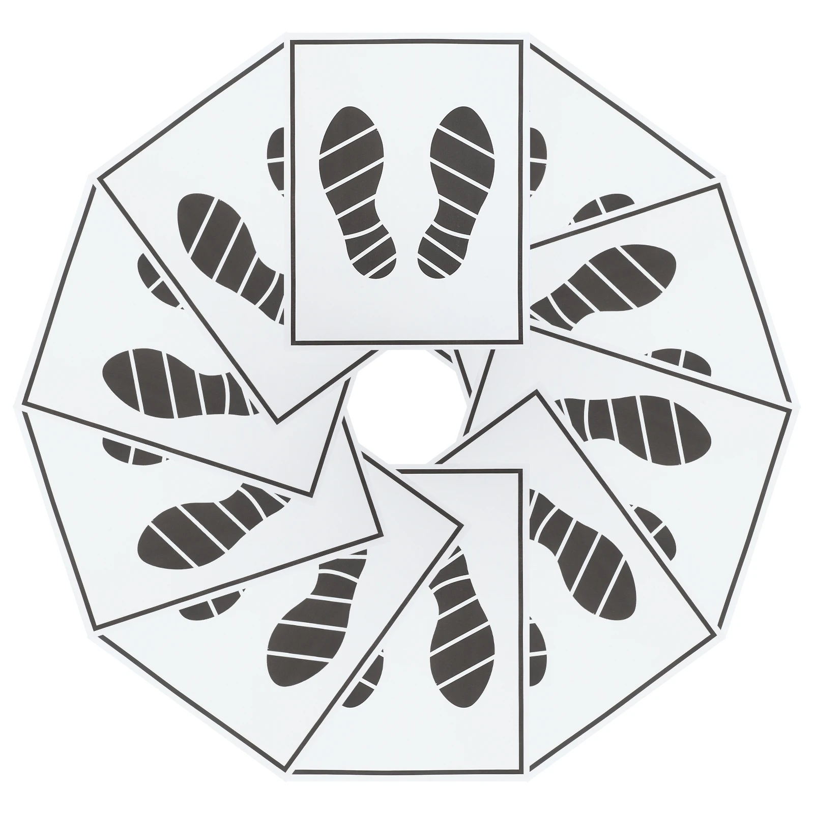 

100 pcs Paper Vehicle Foot Pads White Large Foldable Protective Practical Floor Auto Floor Protection Mats Mats Storage