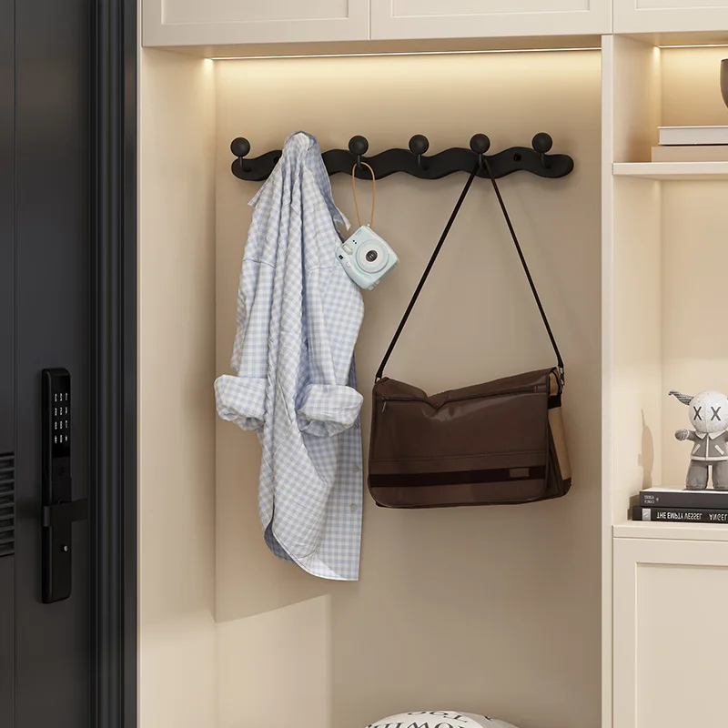 

Elegant Generous Wall Mounted Coat Racks Fashionable Simple Perchero Ropa De Pie Furniture Interior Home Decor Designer Style