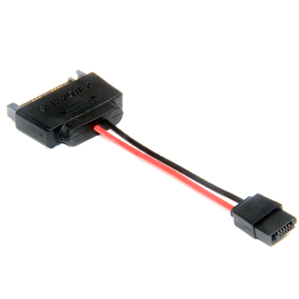 1/2/3PCS Power 15-Pin Male to SATA 6-Pin Slimline Power Adapter Cable
