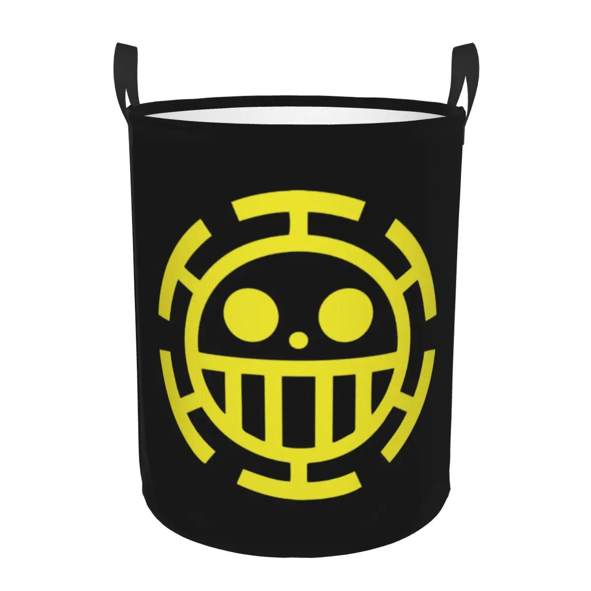 Custom Pirates Skull One Pieces Laundry Basket Collapsible