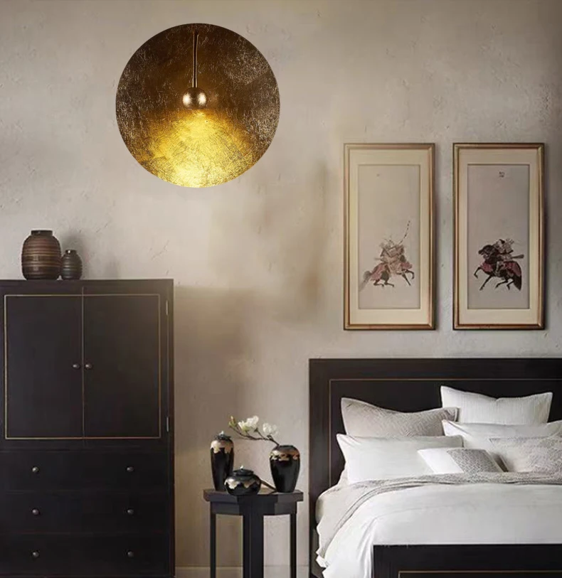Atmosphere LED Wall Light 3000K Gold Metal Art Deco