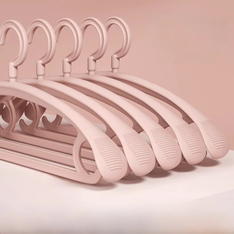 Thickened Clothes Hanger Home Use Clothes Drying Rack Seamless Shoulder Anti-Slip Clothes Hanger No Puffing Bag Holder