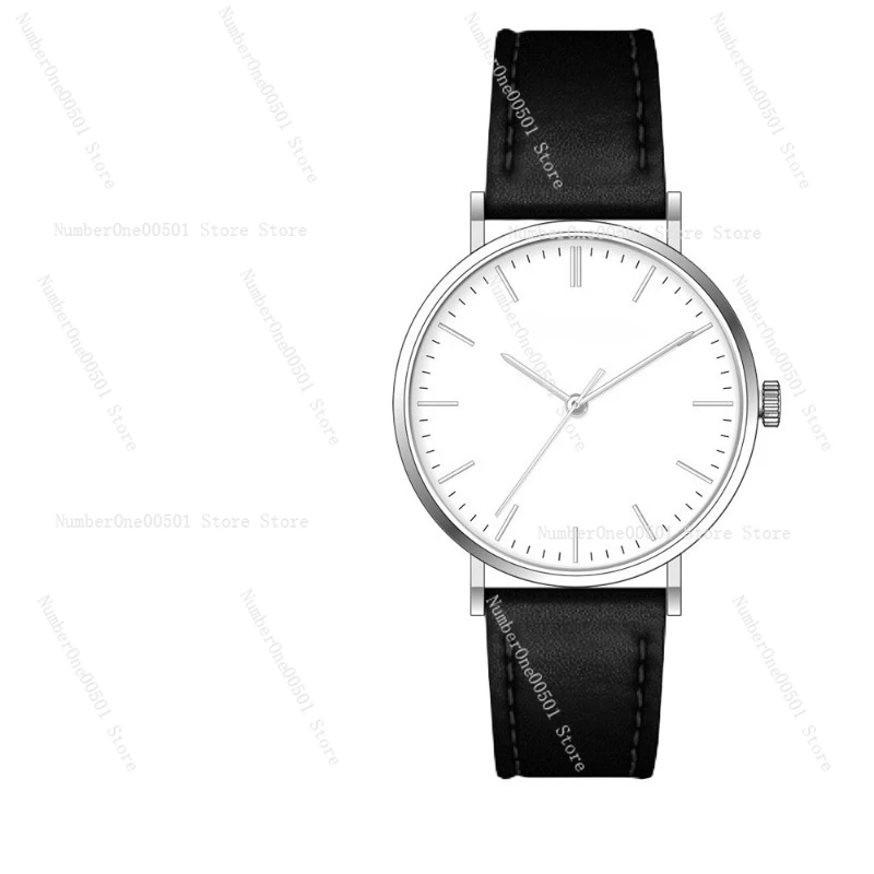 

Leather light luxury fashionable men's watch waterproof night light mechanical fully automatic