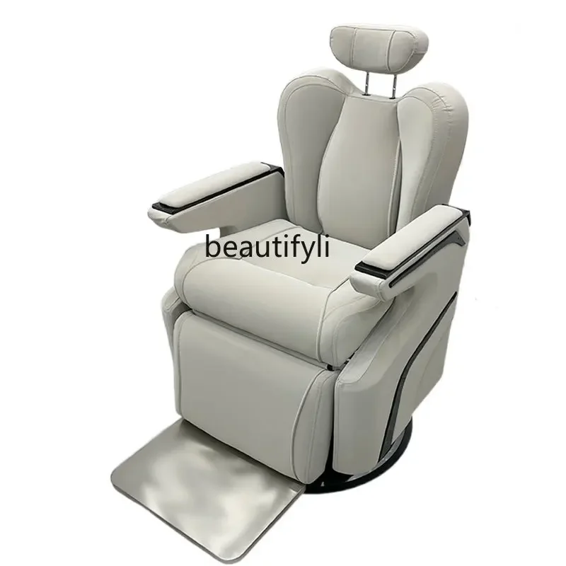 

New Electric Chair Hair Salon Chair Lifting and Falling Shaving Barber Hair Cutting Chair