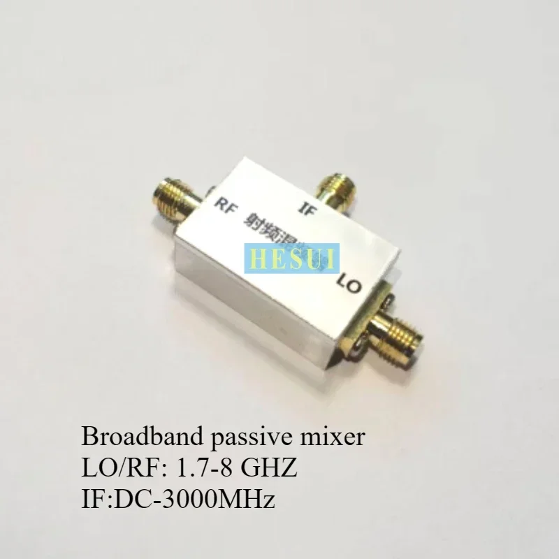 1.7-8GHz broadband RF mixer up-conversion down-converter microwave mixing spectrum shift