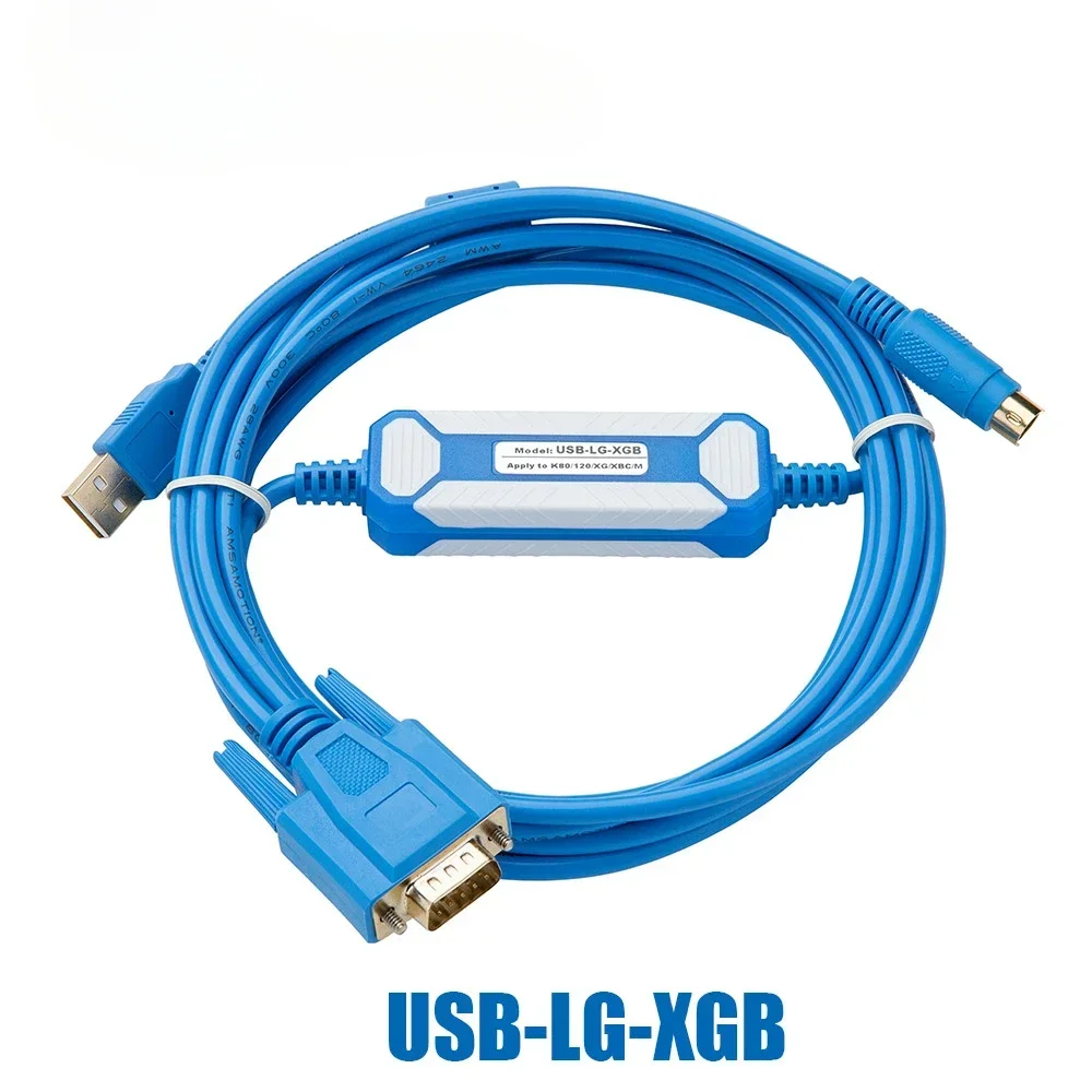 

USB-LG-XGB Programming Cable for Korea LG LS K120S K7M Series PLC XGB XGC XGM Adapter Data Download Line