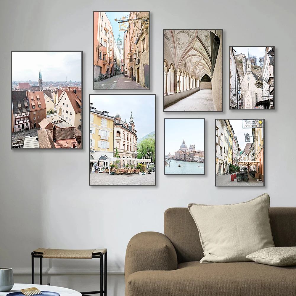 Photography Architecture - لوحة قماشية بدون إطار، صورة معمارية