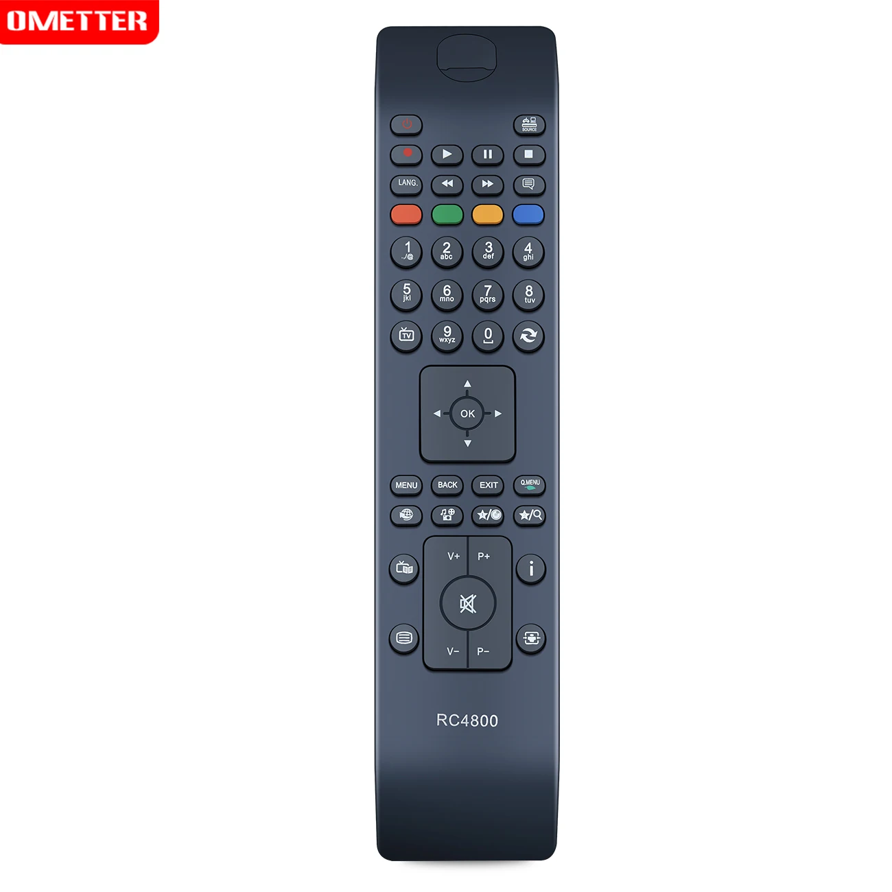 Universal TV Remote Control RC4800 RC-4800 for JVC Hitachi Telefunken Acer Medion Mitsai Vestel 4740S D49F283N3C VOX 32783 32883