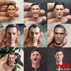 1/6 Scale Male Soldier Vasily Lebin Peiper Miller Egon Laina Head Sculpt Carving Model Fit 12'' Action Figure Body Dolls