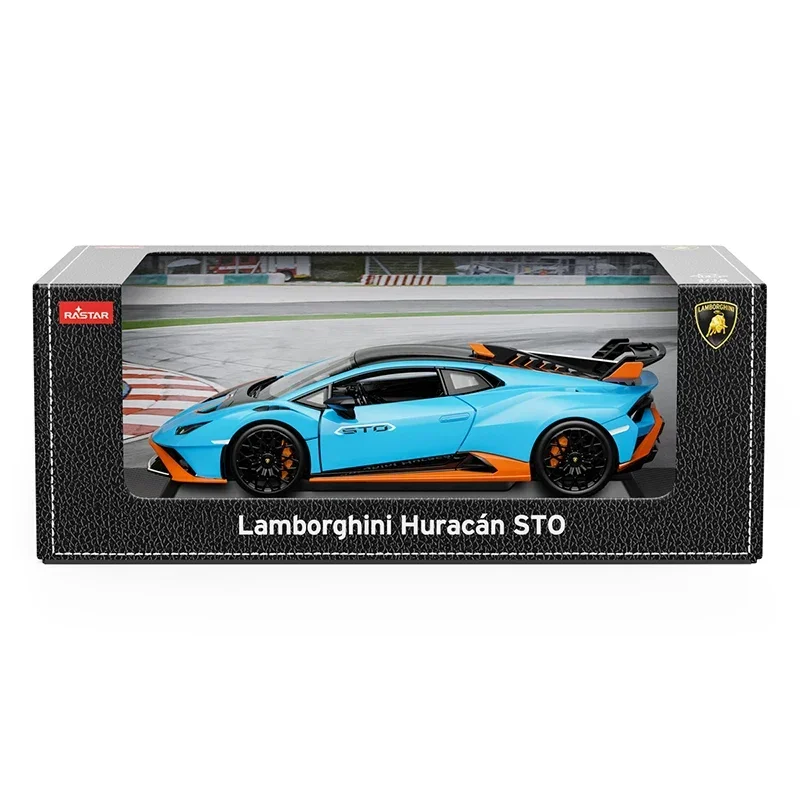 1:18 Lamborghini Huracan STO Supercar Diecast Car Model Toy Die Cast Model Car Collection Gifts For Adults Children