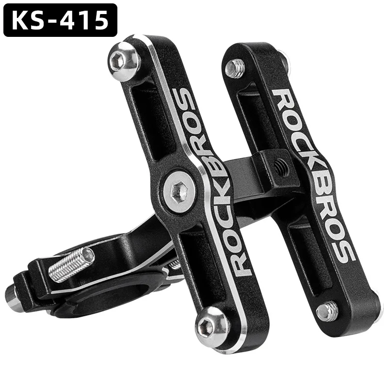 ROCKBROS Aluminum Alloy Bicycle Bottle Cage Mount Adapter MTB Road Bike Handlebar Water Bottle Holder Seat Post Bottle Mount