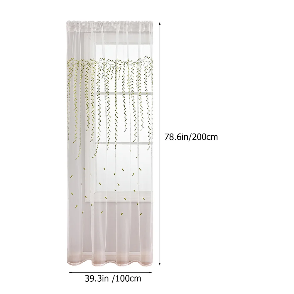 ورقة تول شير الستار نافذة شرفة غرفة نوم غرفة المعيشة ديكور صافي شاشة الخصوصية الخوص نمط الستائر