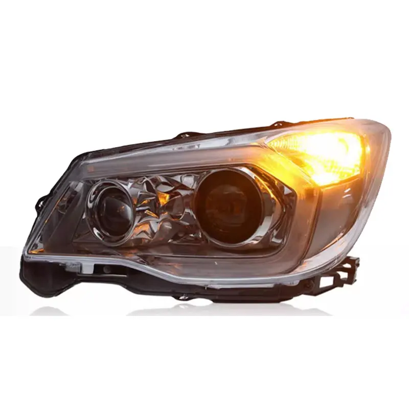 Car Styling for Subaru Forester Headlights 2013-2016 2017 2018 Forester Head Light DRL Turn Signal Low High Beam Projector Lens