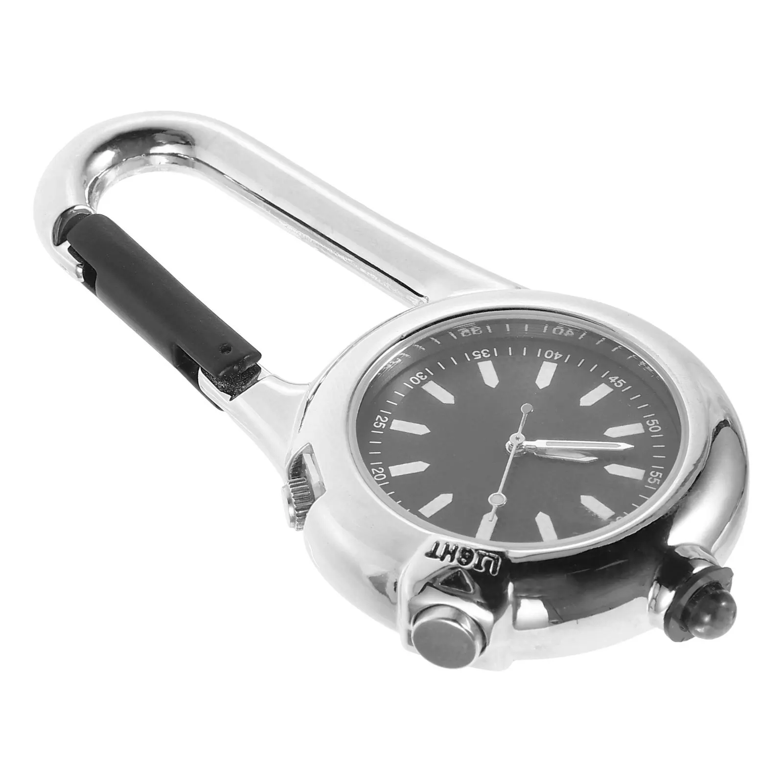 

Outdoor Waterproof Carabiner Pocket Watch For Camping Hiking Climbing Sports Backpack Clip Tool Climbing Watch Gift